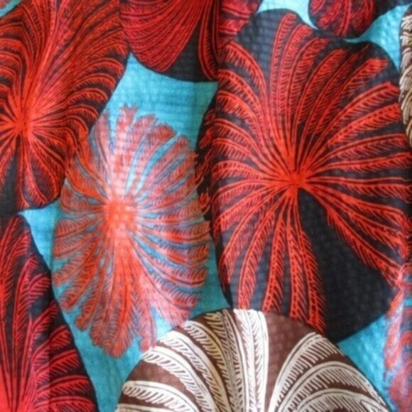 Diane von Furstenberg Peggy Palm Pattern Silk Dress size 4 - Picture 5 of 5